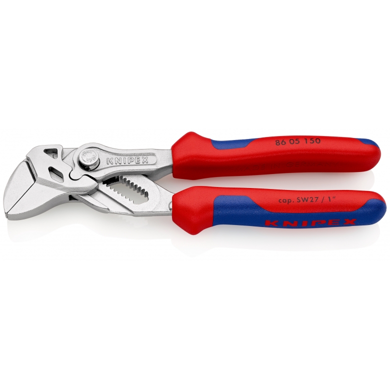 Захват-ключ переставной 150 мм, 0-27 мм, быстрозажимной механизм KNIPEX KN-8605150