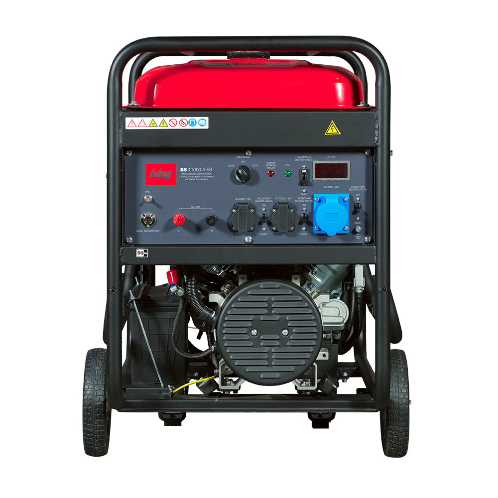Бензогенератор BS 11000 A ES, 10,0 кВт FUBAG 641053