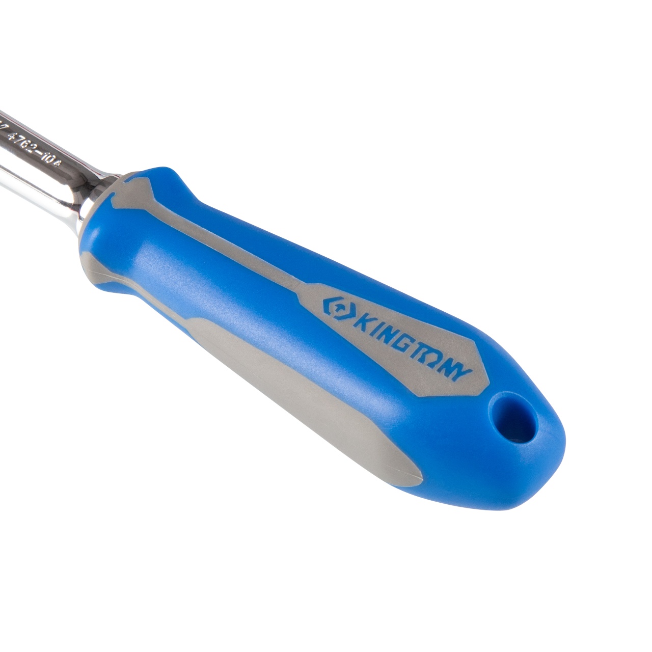 Трещотка 1/2", 375 мм, 32 зубца, флажковая с кнопкой KING TONY 4762-15G