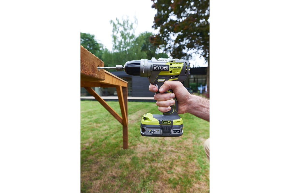 Аккумуляторная дрель-шуруповерт ONE+,18В RYOBI R18DDBL-225B