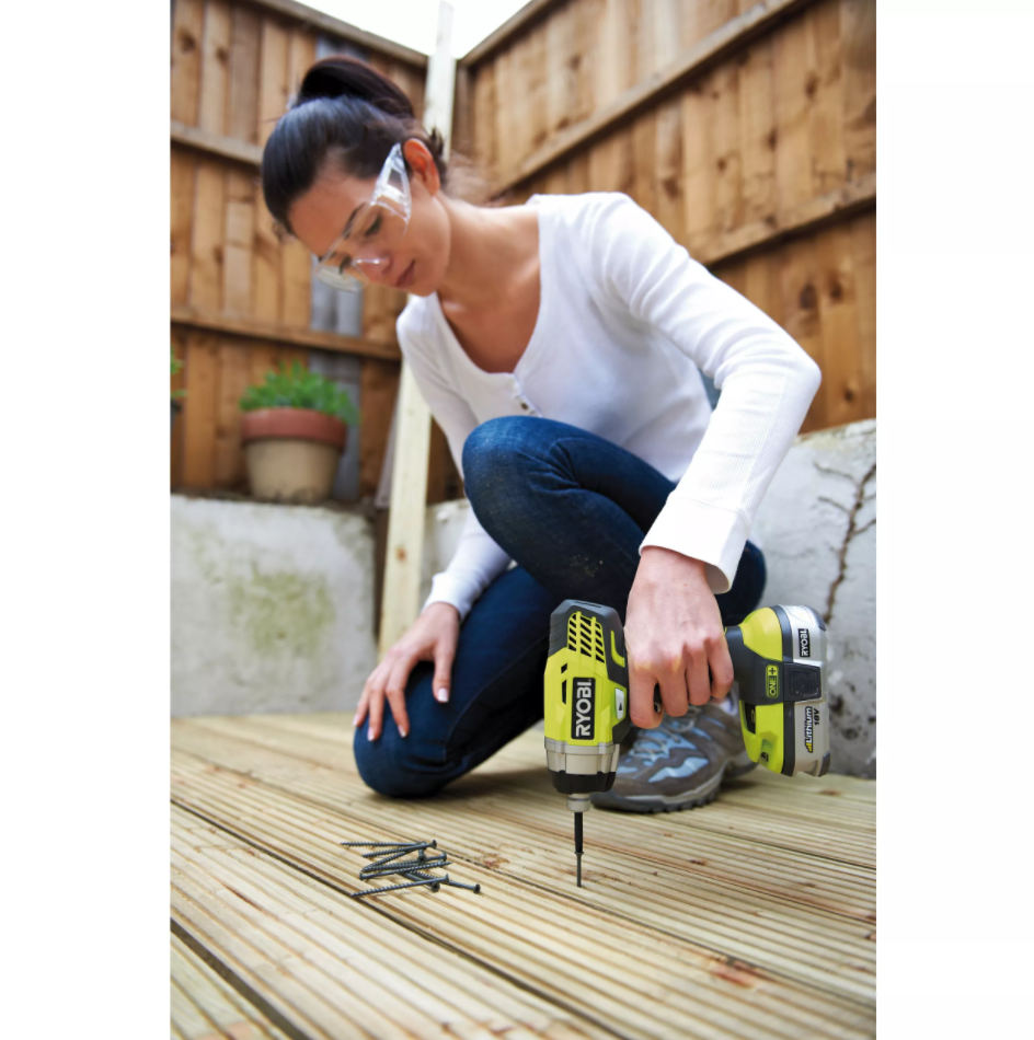 Аккумуляторный шуруповерт ONE+,18 В, без аккумулятора и ЗУ RYOBI RID1801M