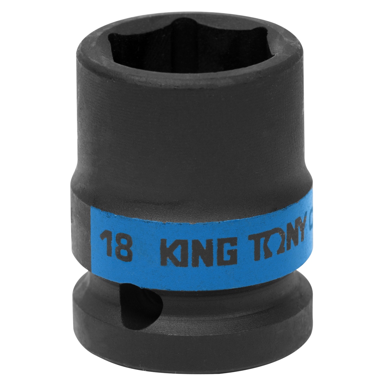 Головка торцевая ударная шестигранная 1/2", 18 мм KING TONY 453518M