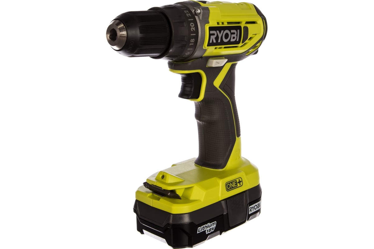 Аккумуляторная дрель-шуруповерт ONE+,18В RYOBI R18DD2-213S