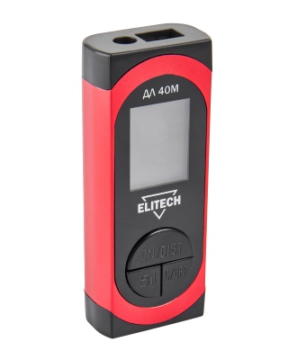 Дальномер лазерный, 0,05-40 м ELITECH ДМ ДЛ 40М