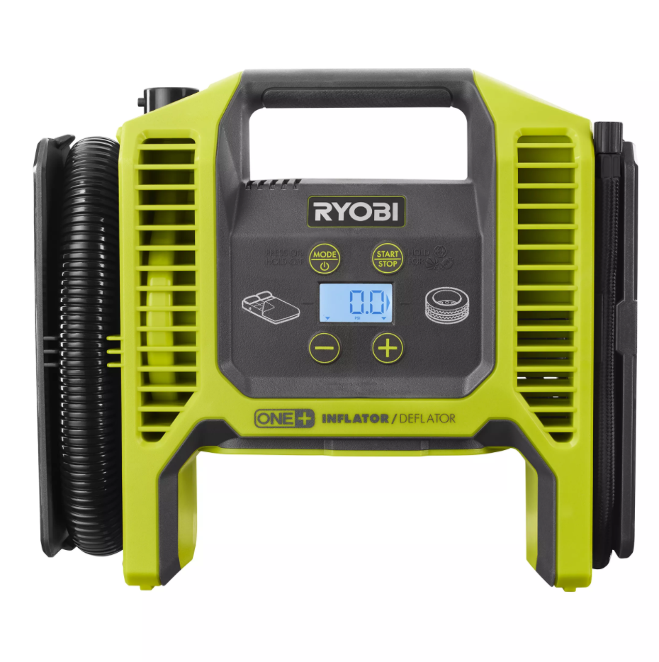 Компрессор автомобильный, аккумуляторный ONE+,18В RYOBI R18MI-0