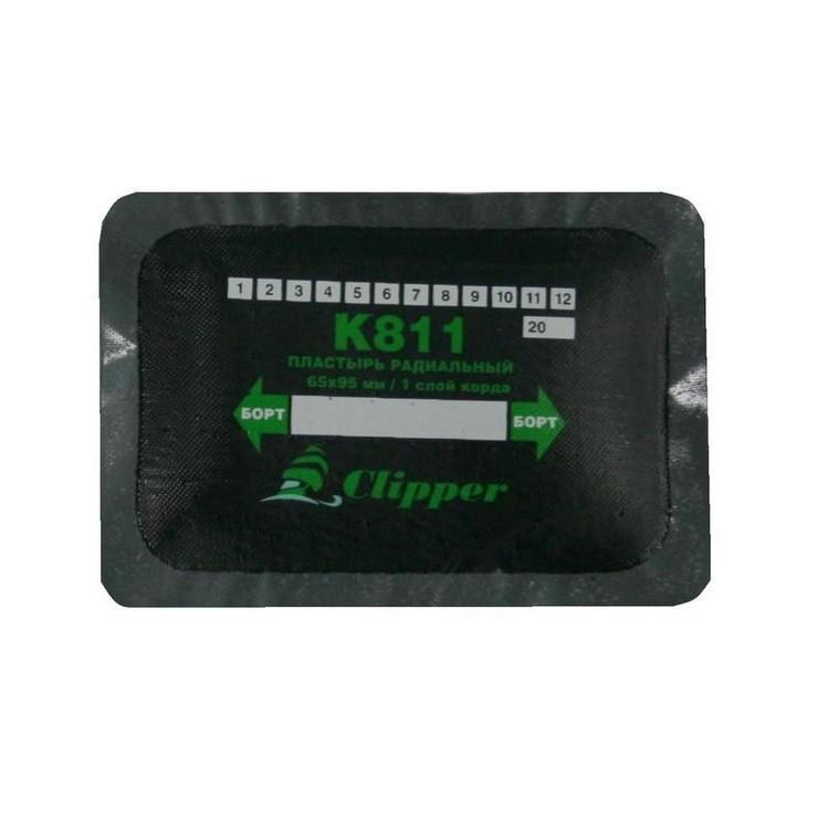 Заплаты радиальные 65х95 мм, кордовые, 10 шт CLIPPER K811