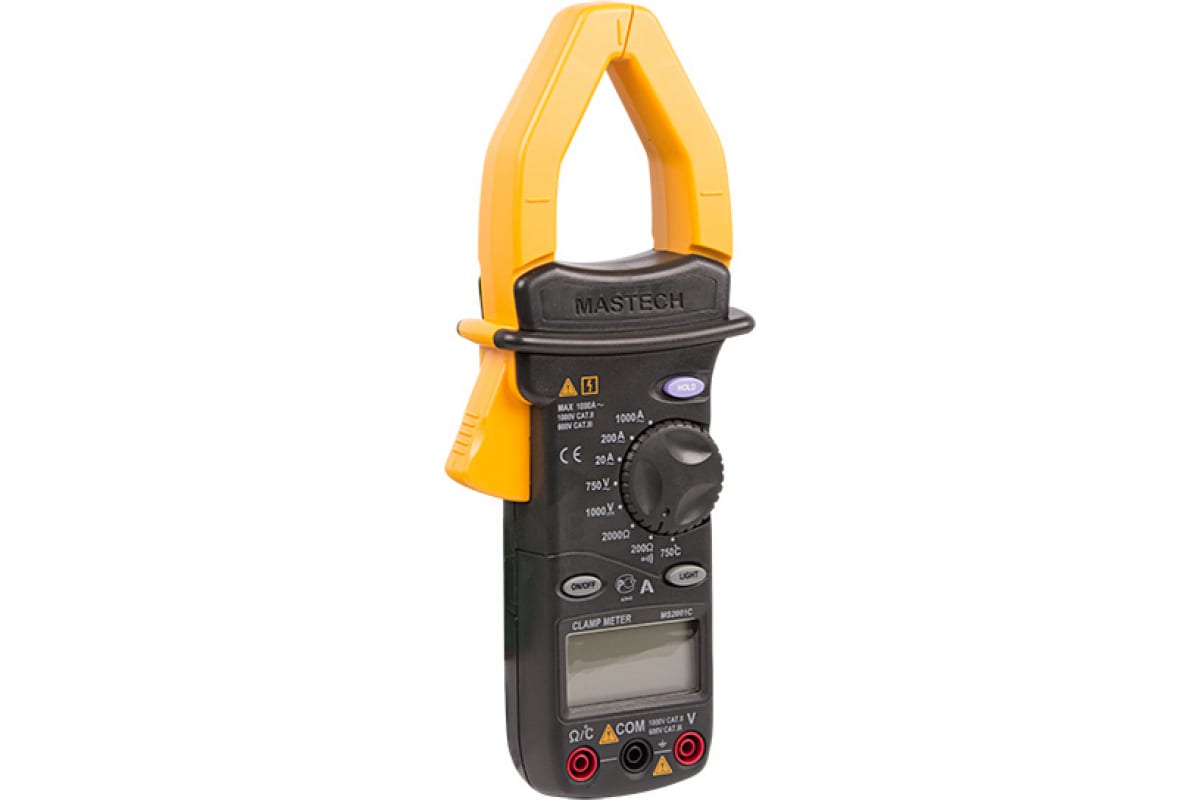 Клещи токоизмерительные AC/DC MASTECH MS 2001C