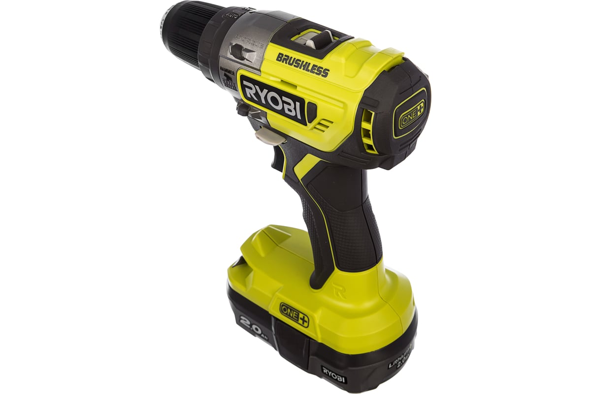Аккумуляторная дрель-шуруповерт, ударная, ONE+,18В RYOBI R18PD5-220S