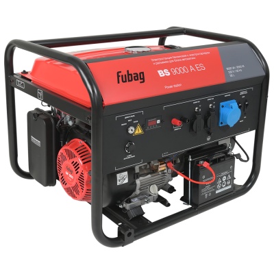 Бензогенератор BS 9000 A ES, 8,5 кВт, с электростартером FUBAG 641092
