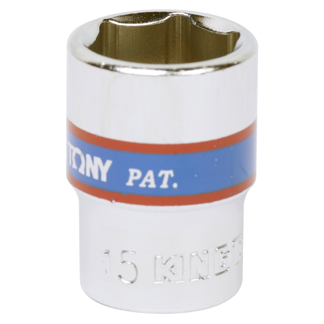 Головка торцевая стандартная шестигранная 3/8", 15 мм KING TONY 333515M