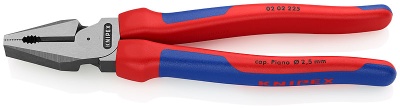 Пассатижи комбинированные 225 мм, усиленные KNIPEX KN-0202225