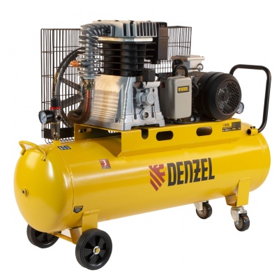 Компрессор поршневой BCI4000-T/100, ременный DENZEL 58123
