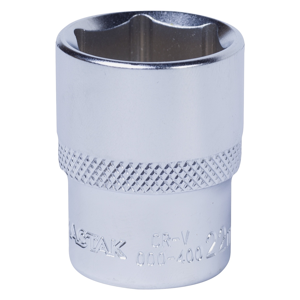 Головка торцевая стандартная шестигранная 1/2", 22 мм МАСТАК 000-40022