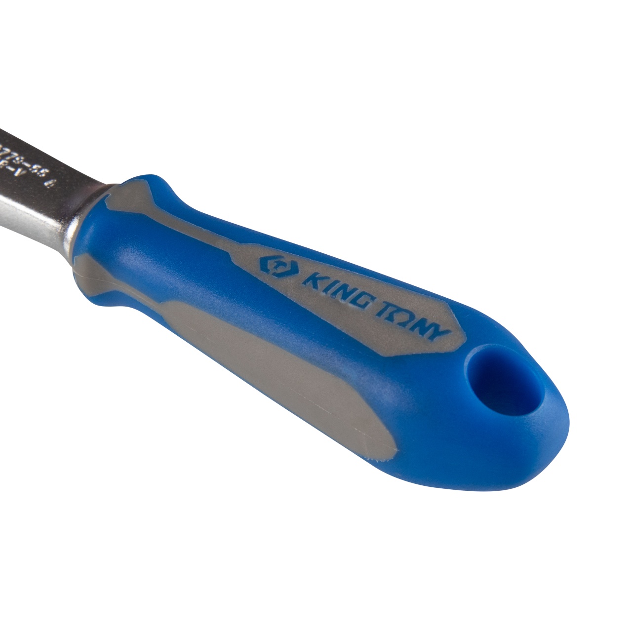Трещотка 1/4", 134 мм, 24 зубца, флажковая, фиксатор KING TONY 2779-55G