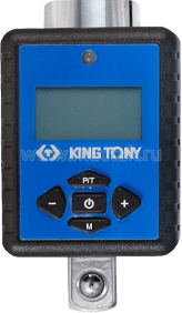 Динамометрический адаптер серии "DIGITAL", 3/8", 27-135 Нм, кейс KING TONY 34307-1A Динамометрический адаптер серии "DIGITAL", 3/8", 27-135 Нм, кейс KING TONY 34307-1A