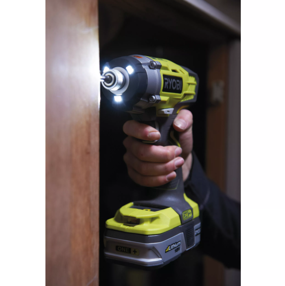Аккумуляторный шуруповерт ONE+,18 В, без аккумулятора и ЗУ RYOBI RID1801M