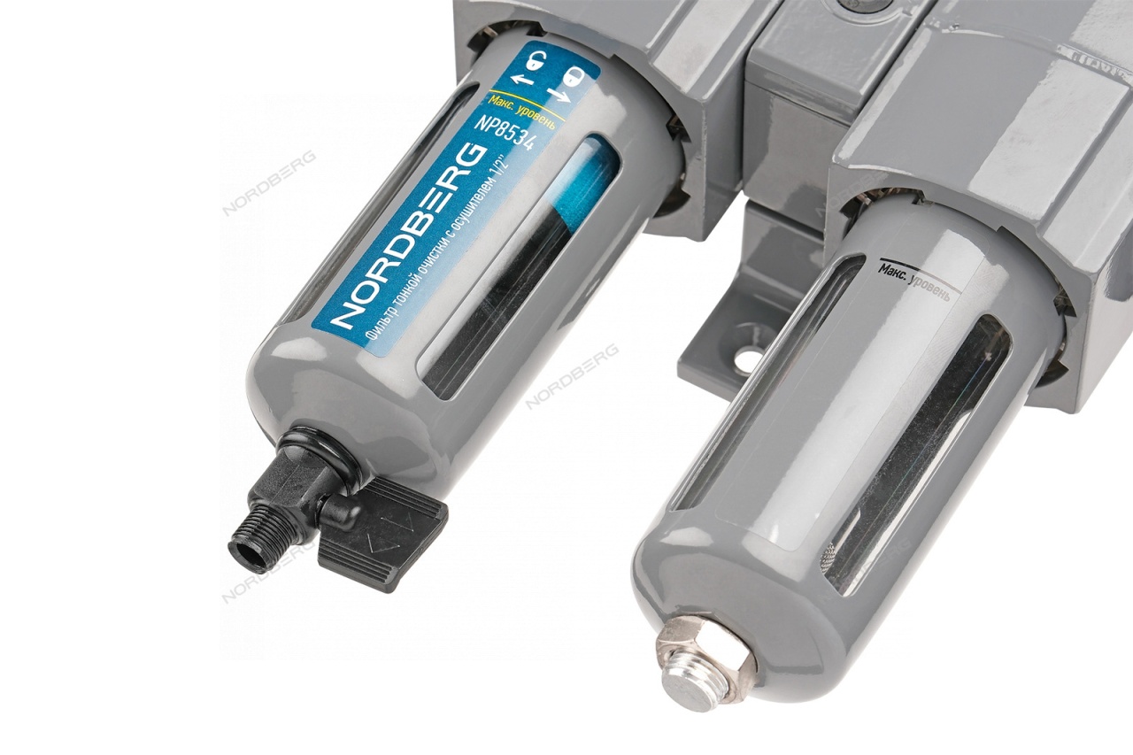 Фильтр влагомаслоотделитель и осушитель 1/2" PRO NORDBERG NP8534