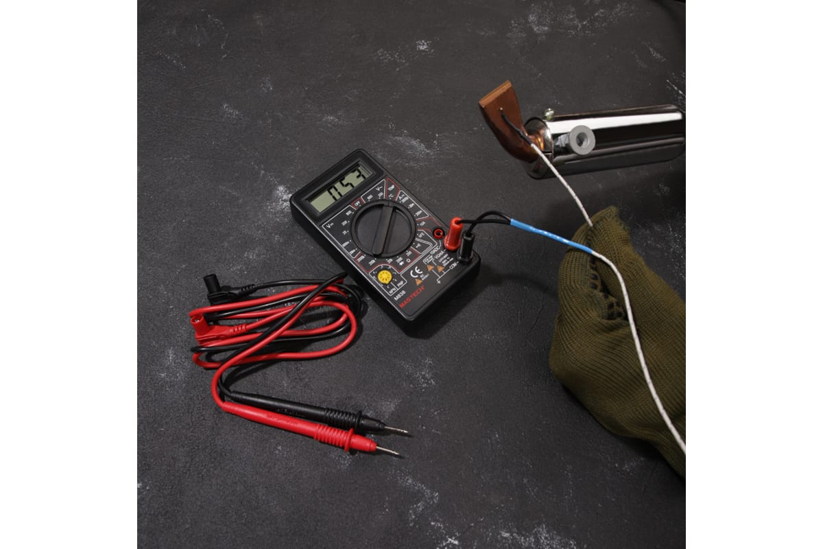 Мультиметр цифровой, с термопарой MASTECH M 838