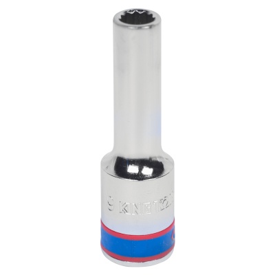 Головка торцевая глубокая двенадцатигранная 1/2", 9 мм KING TONY 423009M