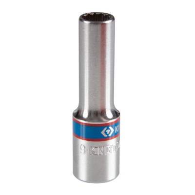 Головка торцевая глубокая двенадцатигранная 3/8", 9 мм KING TONY 323009M