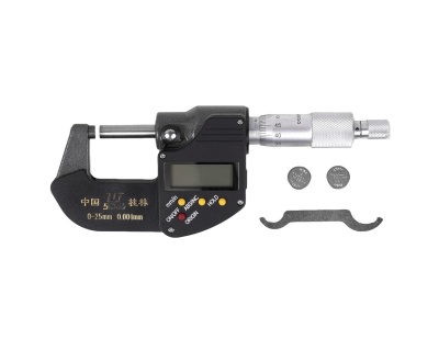 Микрометр гладкий МКЦ-25, 0,001 мм, электронный SHAN 123757