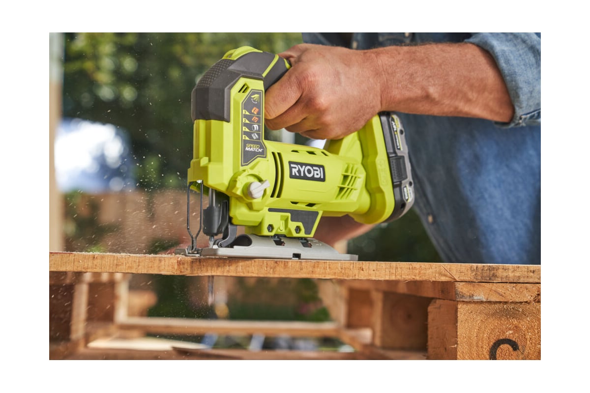 Набор аккумуляторного инструмента, 5 предметов RYOBI R18DDJS-220S
