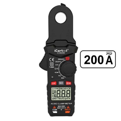 Клещи токоизмерительные AC/DC ICARTOOL IC-M200D