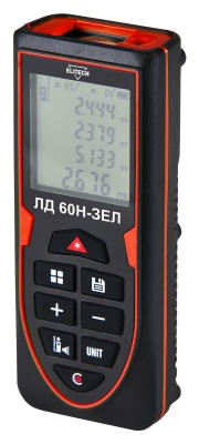 Дальномер лазерный, 0,03-60 м ELITECH ЛД 60Н-ЗЕЛ