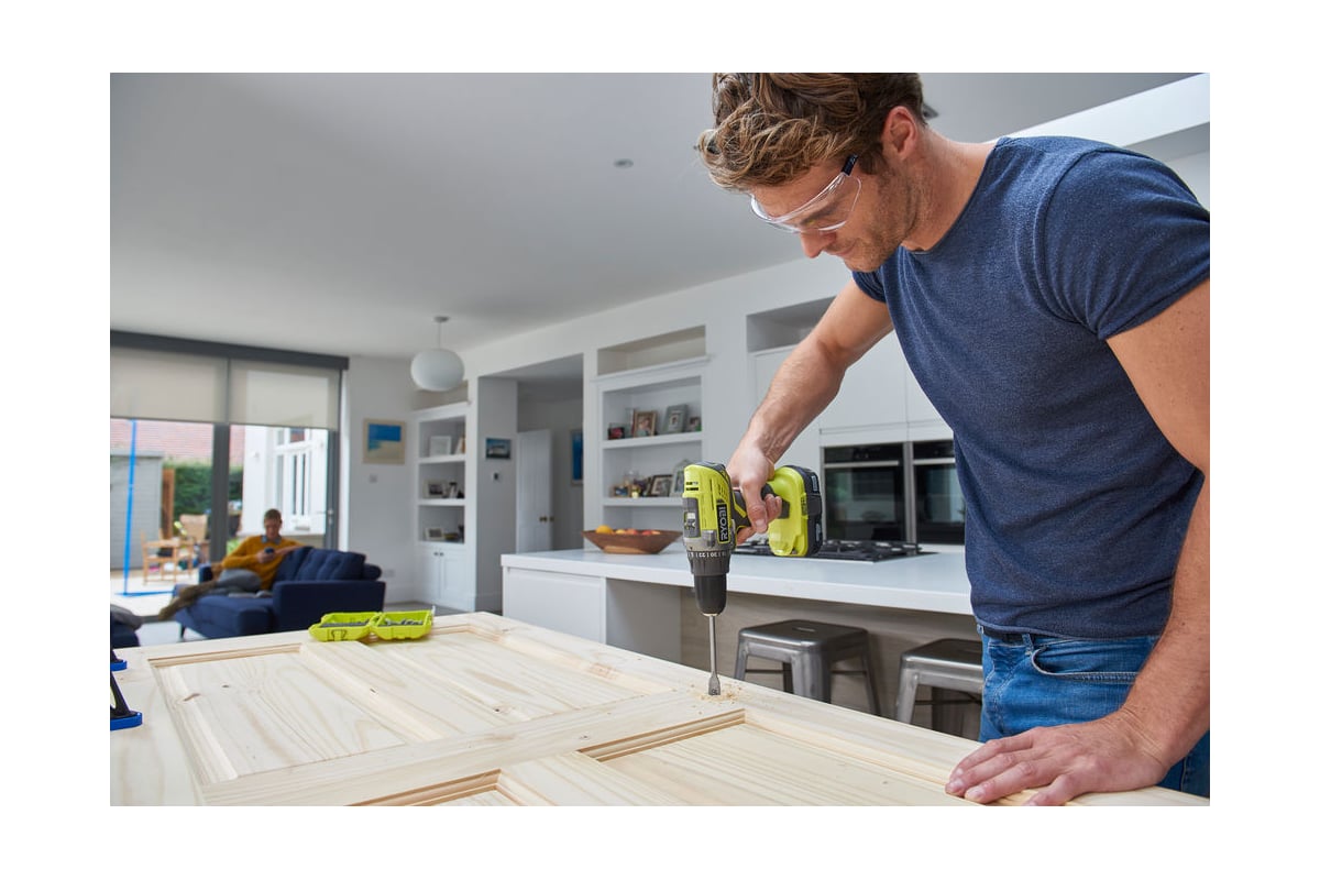 Аккумуляторная дрель-шуруповерт ONE+,18 В, без аккумулятора и ЗУ RYOBI R18DD3-0