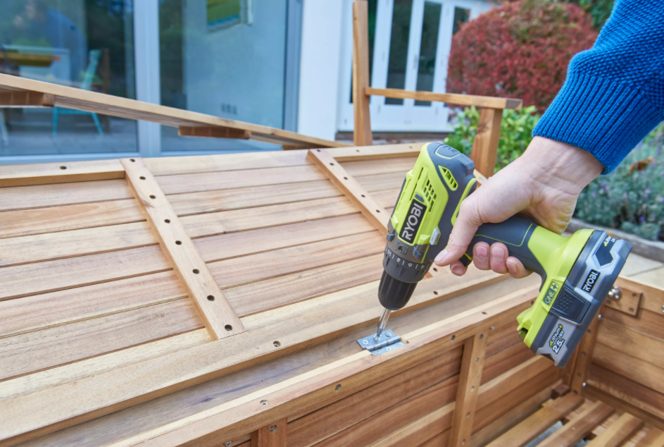 Аккумуляторная дрель-шуруповерт, ударная, ONE+,18В RYOBI R18PD2-220S