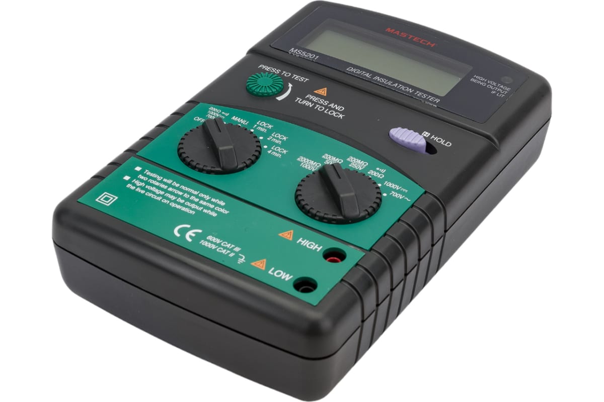 Мегоомметр цифровой MASTECH MS5201