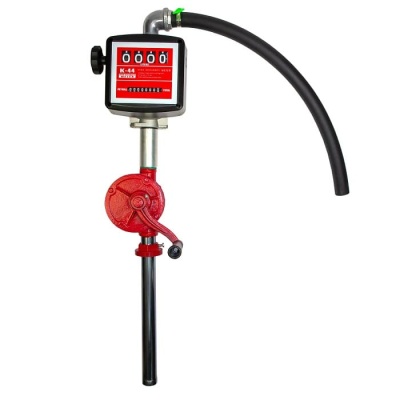 Насос для бочек ручной Gamma, роторный, со счетчиком PETROLL 9035oll