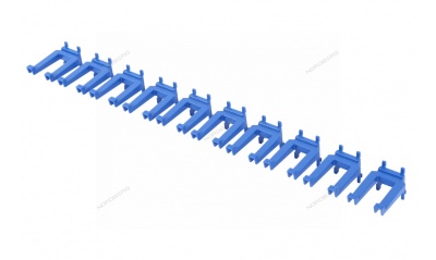 Набор пластиковых крючков, для S11, S12, двойные, 10 шт NORDBERG TH3