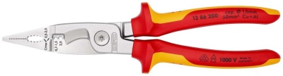 Пассатижи электрика многофункциональные VDE KNIPEX KN-1386200SB