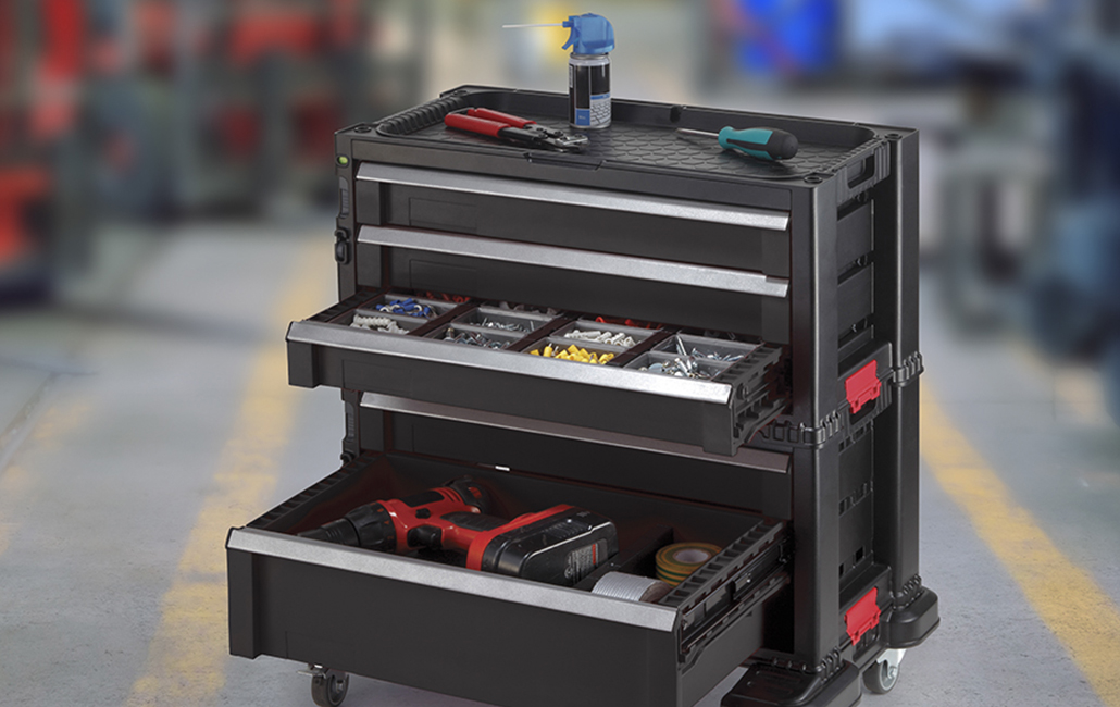 Блок из 5 ящиков Tool Chest System KETER 17199301