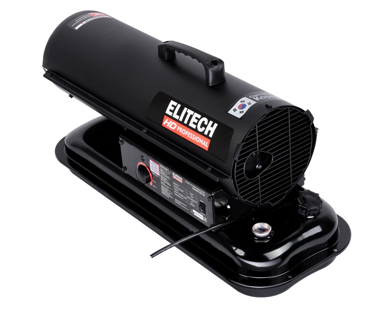 Пушка тепловая, дизельная, прямого нагрева ELITECH HD DGH 25