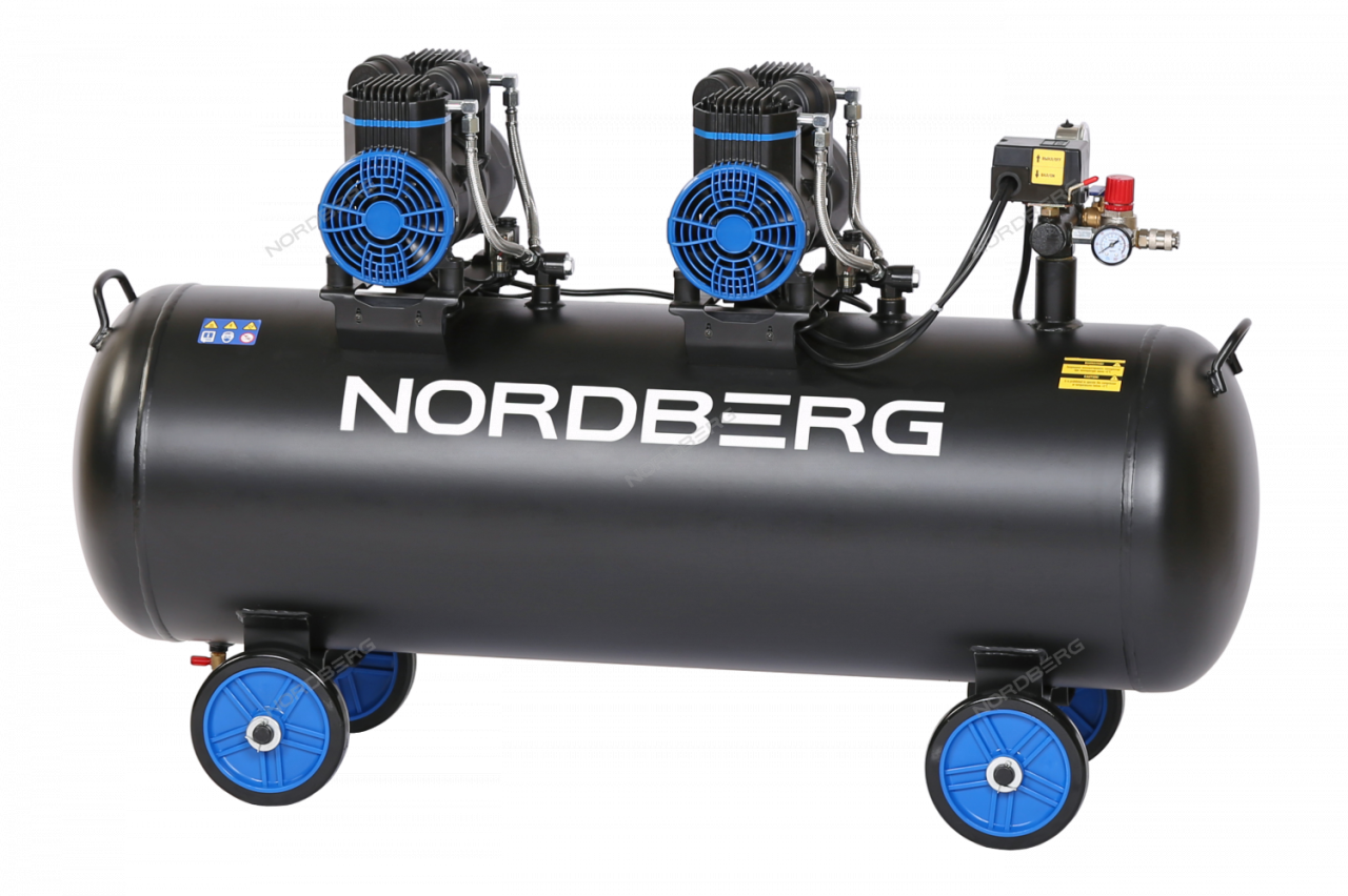 Компрессор поршневой, коаксиальный, безмаслянный NORDBERG NCEO135/500