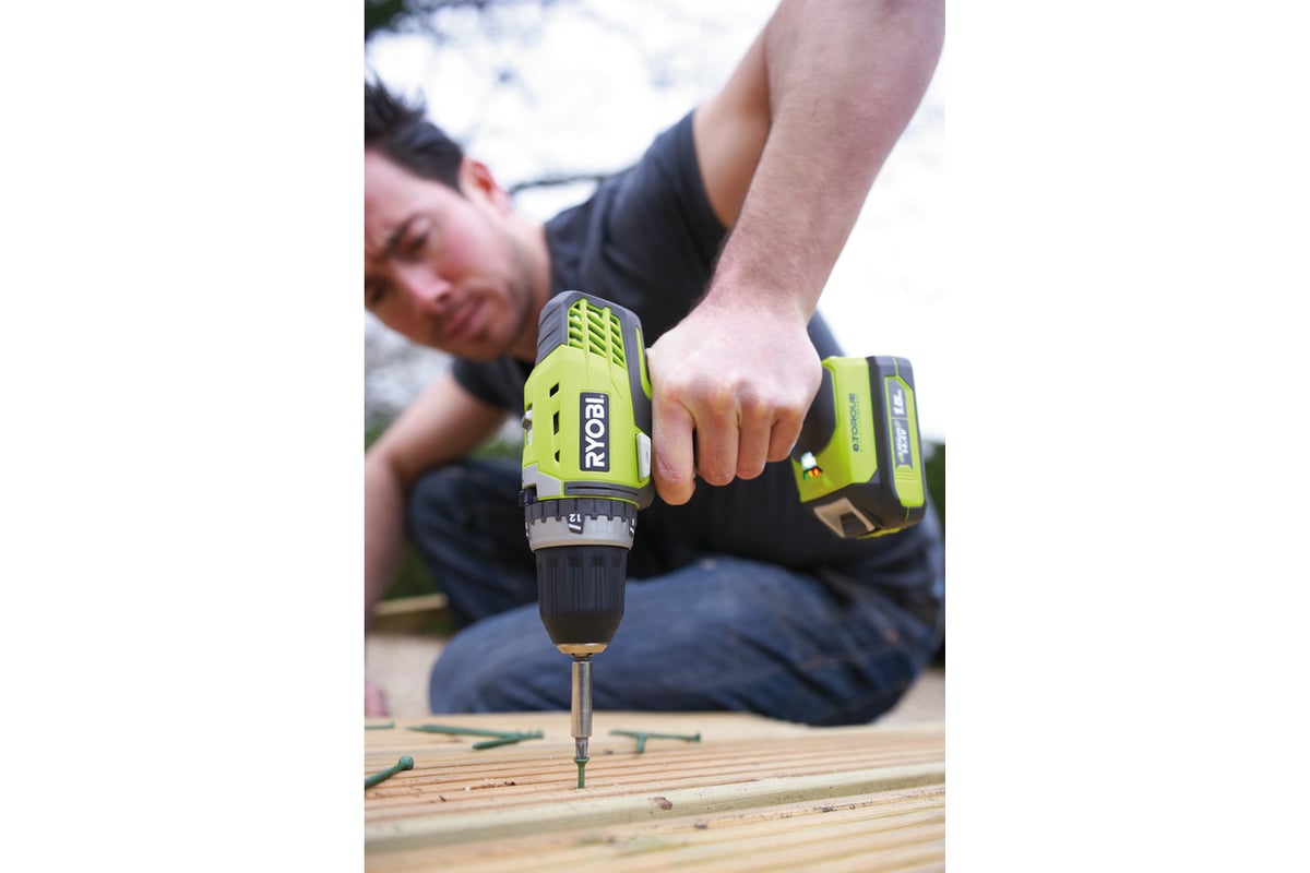Аккумуляторная дрель-шуруповерт 14,4В RYOBI R14DDE-LL15S