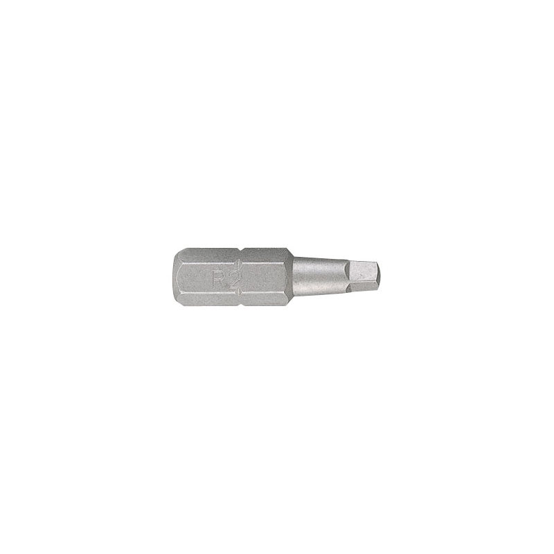 Вставка (бита) торцевая 1/4", Square, №0, 25 мм, квадратная KING TONY 102500R