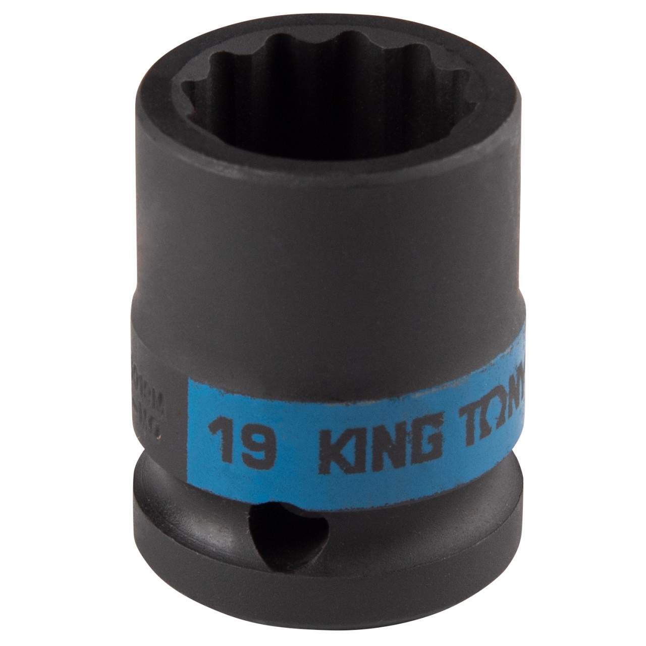 Головка торцевая ударная двенадцатигранная 1/2", 19 мм KING TONY 453019M