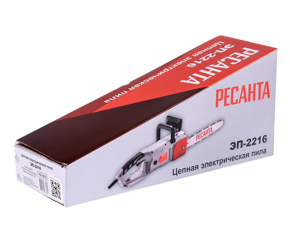 Пила цепная 2200 Вт, ЭП-2216 РЕСАНТА 70/10/12