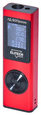 Дальномер лазерный, 0,03-60 м ELITECH ЛД 60 Промо