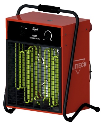 Пушка тепловая, 15,0 кВт, электрическая ELITECH ТВ 15ЕТ
