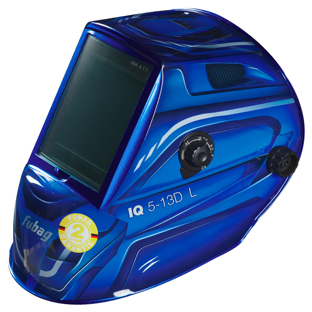 Маска сварочная IQ 5-13D L, регулируемый фильтр FUBAG 41397
