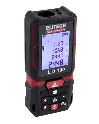 Дальномер лазерный, 0,2-100 м ELITECH HD LD 100