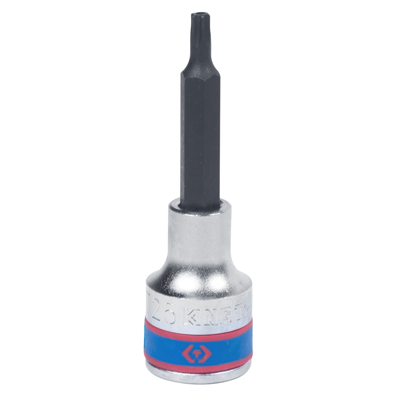 Насадка (бита) торцевая 1/2", Torx, T25, L = 80 мм, с отверстием KING TONY 403725