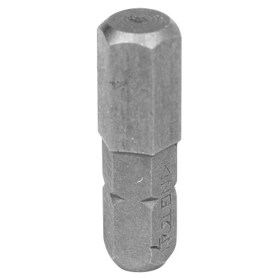 Вставка (бита) торцевая 1/4", Hex, 7 мм, 25 мм KING TONY 102507H