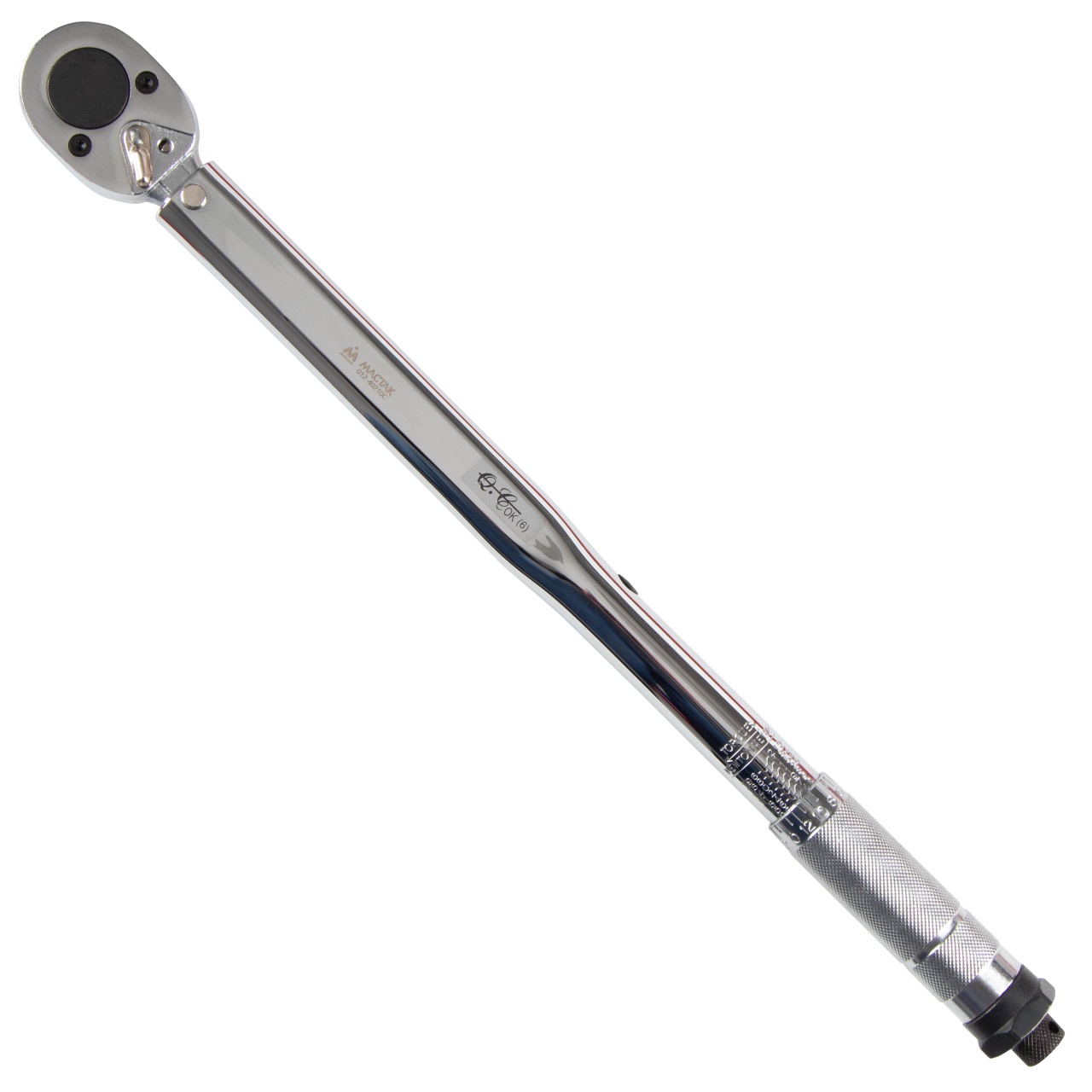Ключ динамометрический 1/2", 28-210 Нм, в пластиковом кейсе МАСТАК 012-40210C