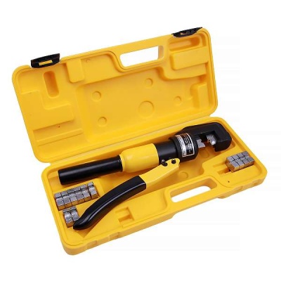 Кримпер гидравлический для обжима кабельных наконечников 6-70 мм², 5 т CAR-TOOL CT-4570