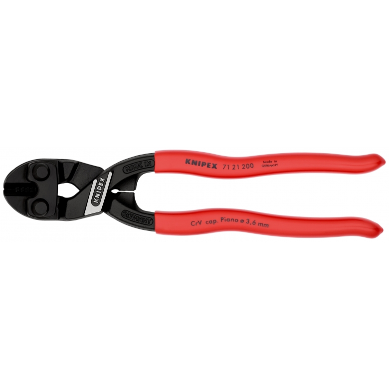 Болторез 200 мм CoBolt®, загнутый KNIPEX KN-7121200